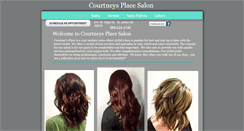 Desktop Screenshot of courtneysplacesalon.com